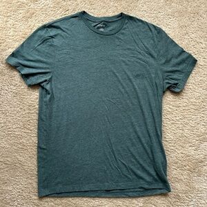 Men's J. Crew Green Crew Neck T-Shirt